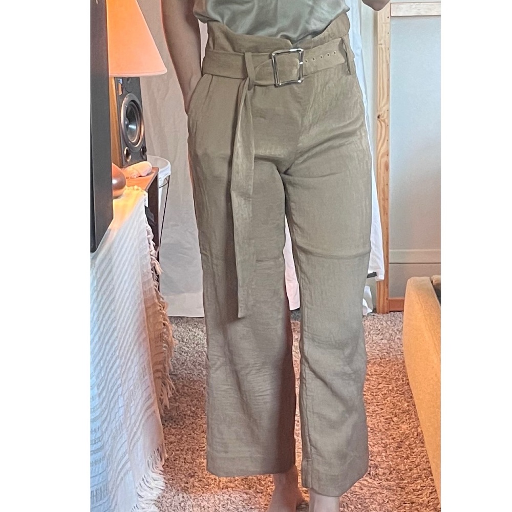 Genuine People belted pants